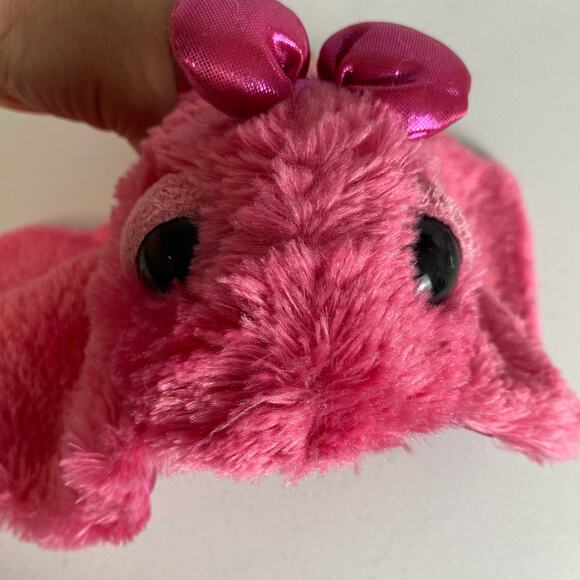 Aurora Girlz Nation Pink Stingray Plush Metallic Stuffed Sea Life Like 2015 Toy - Picture 5 of 14